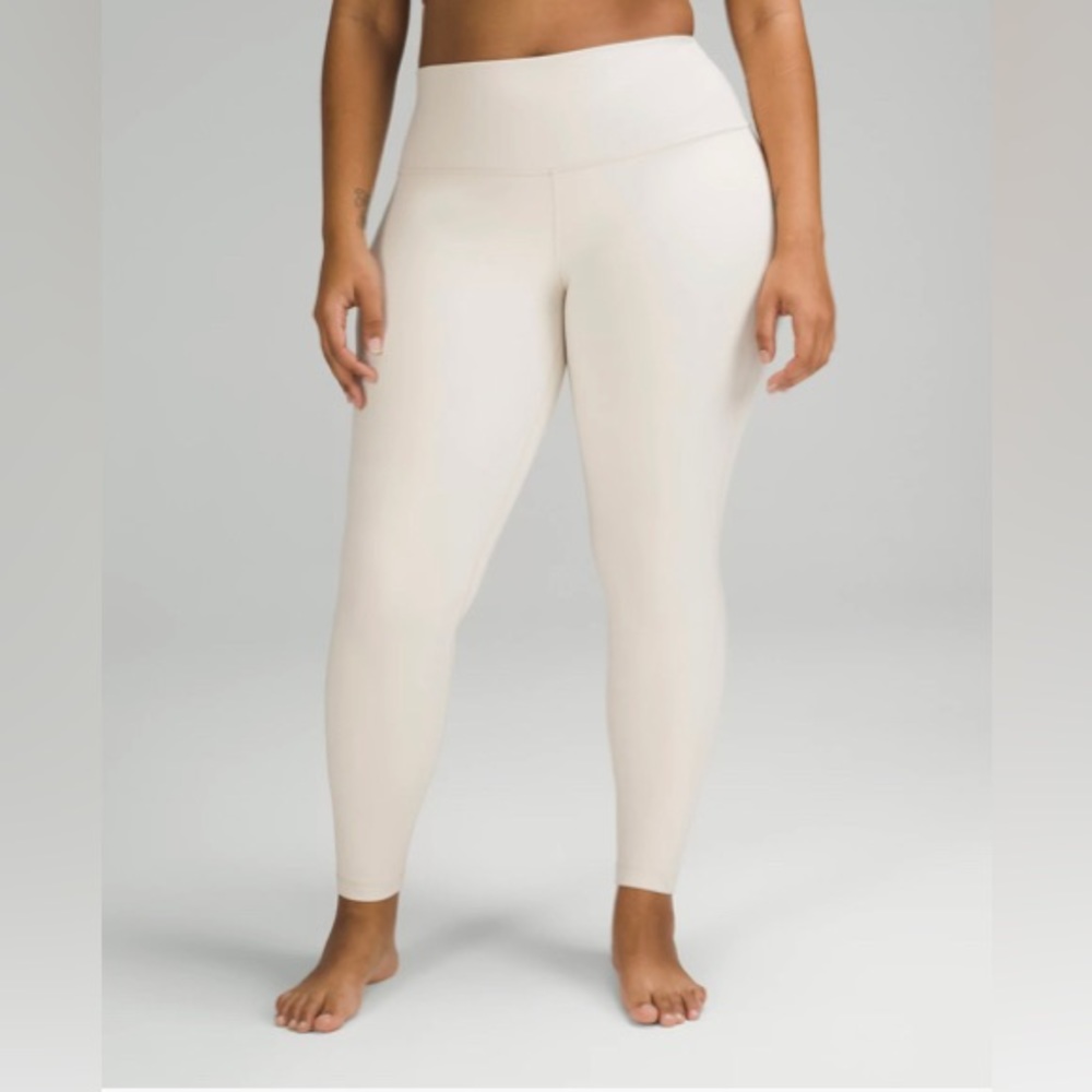 HARDLY WORN LULULEMON ALIGN HIGH RISE 28” SIZE 6 OPAL LEGGINGS